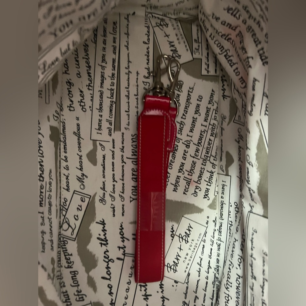Barr + Barr XL Red Tote - Picture 3 of 6